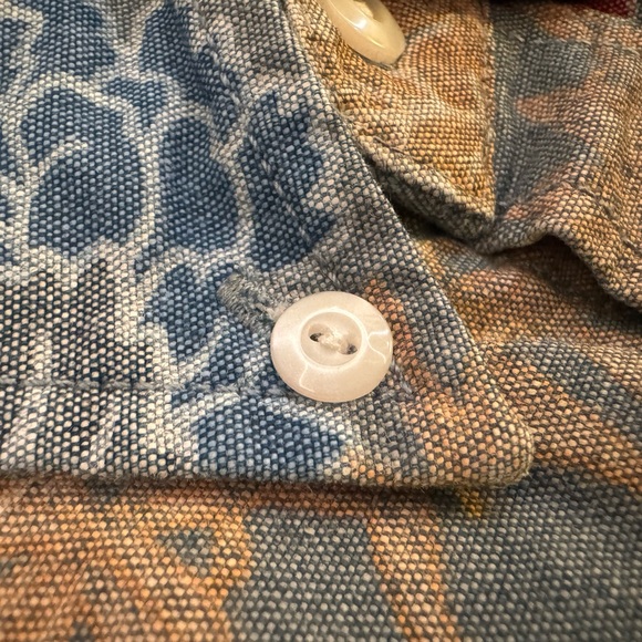 J.Crew Men’s Floral Oxford Short Sleeve Shirt - Size S - Picture 6 of 14